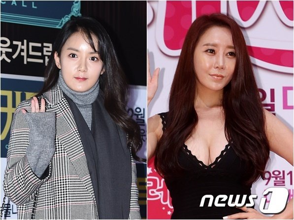 강은비(왼쪽)와 하나경 © 뉴스1DB