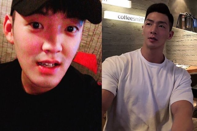 차오름(왼쪽)과 양호석. 사진=차오름, 양호석 인스타그램