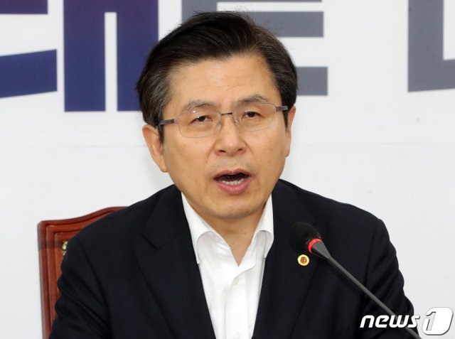 황교안 자유한국당 대표 2019.4.29/뉴스1 © News1