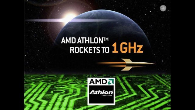 애슬론 1000 프로세서는 1GHz를 돌파한 첫 CPU로 기록됐다, 출처: IT동아