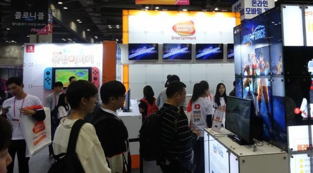 플레이엑스포 반다이 남코 부스 / 게임동아