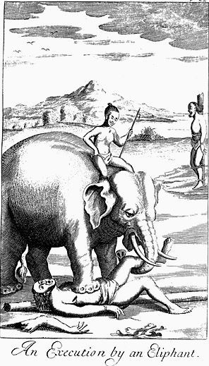 로버트 녹스의 ‘An Historical Relation of the Island Ceylon’(1681)에 실려 있는 삽화.