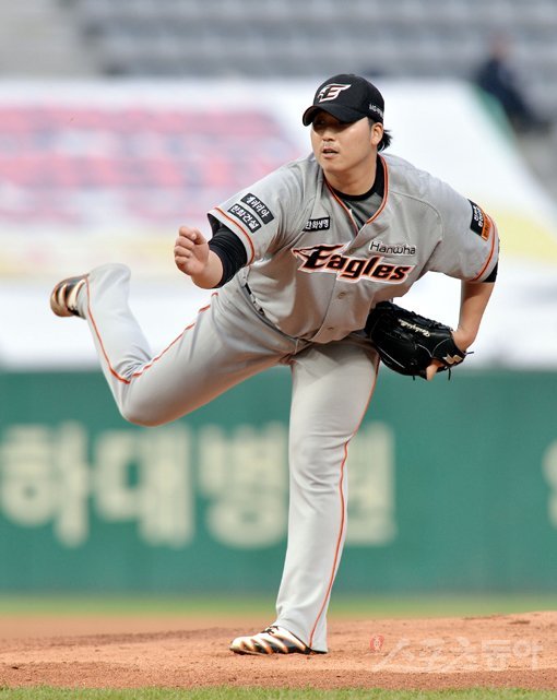 한화 김민우. 스포츠동아DB