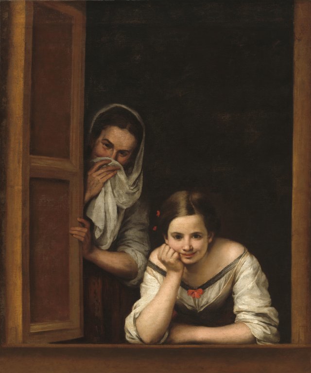 바르톨로메 에스테반 무리요의 ‘창가의 두 여자’