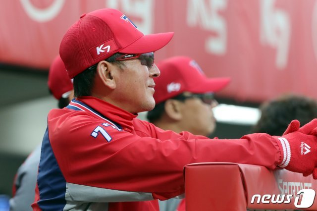 김기태 KIA 타이거즈 감독이 지난 16일 KT 위즈전을 끝으로 자진사퇴했다. /뉴스1 © News1