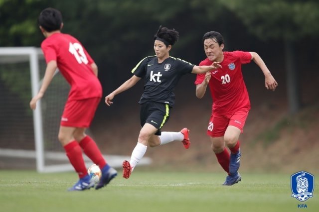 베테랑 미드필더 전가을이 프랑스 여자월드컵 최종 엔트리에서 제외됐다. (대한축구협회 제공) © 뉴스1