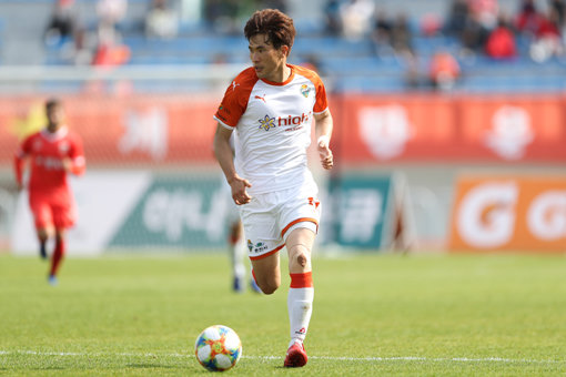 강원FC 한국영. 사진제공｜한국프로축구연맹