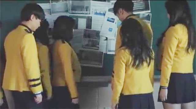 서울공연예술고 학생들이 학교의 부당한 처사를 알리려고 제작한 영상의 한장면.유튜브화면캡처서울공연예술고 학생들이 학교의 부당한 처사를 알리려고 제작한 영상의 한장면.유튜브화면캡처