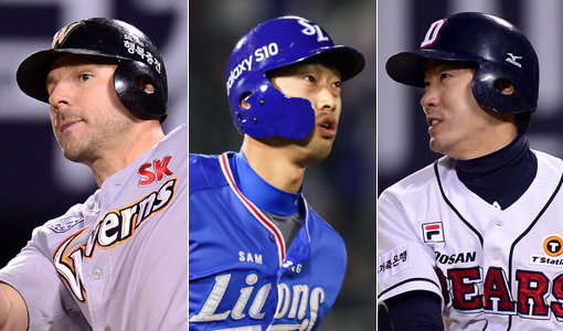SK 로맥-삼성 이학주-두산 김재호(왼쪽부터). 사진｜스포츠동아DB·스포츠코리아