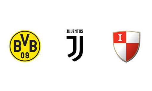 보루시아 도르트문트, 유벤투스 FC, 부산 아이파크(왼쪽부터)의 엠블럼. 사진출처｜각 구단 공식 홈페이지