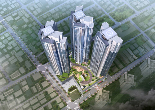 ‘수성 레이크 푸르지오’ 조감도