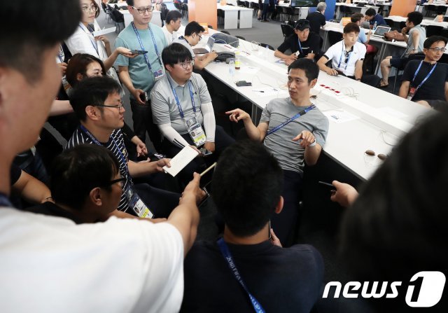 이영표 해설위원./뉴스1 © News1