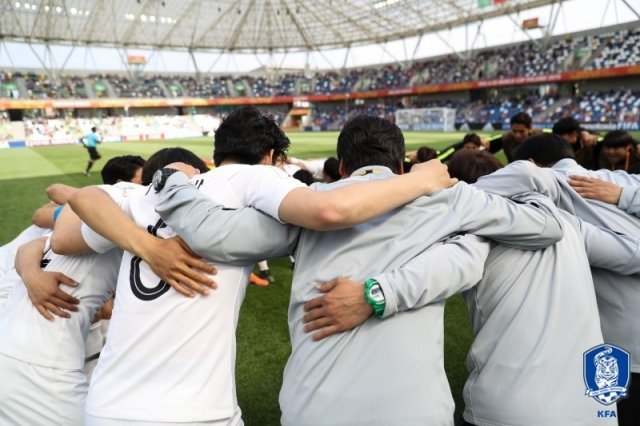 F조의 아르헨티나가 1차전에서 남아공을 5-2로 크게 이겼다. 한국도 2차전에 승부를 걸어야한다. (대한축구협회 제공)