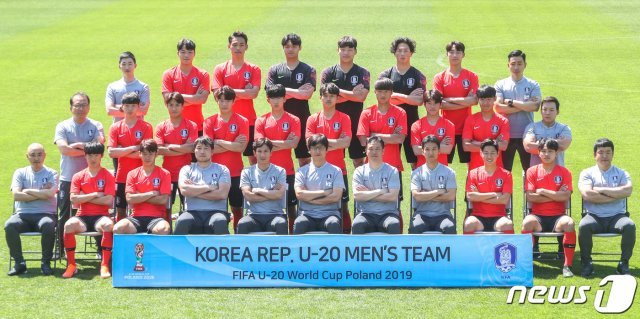 한국 U-20 대표팀. 2019.5.2/뉴스1 © News1