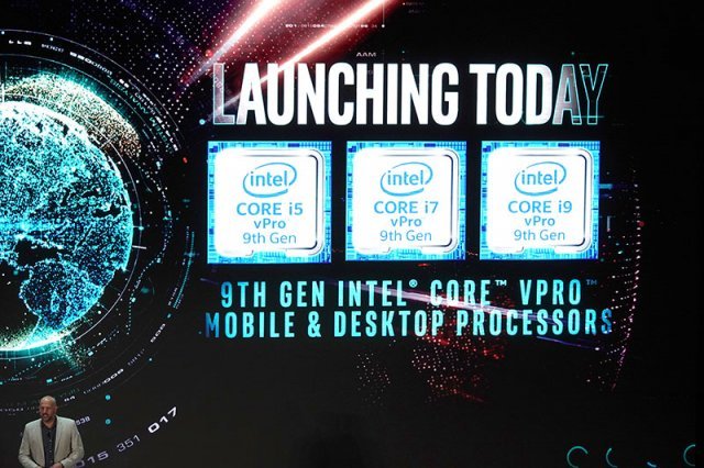 인텔 9세대 코어 v프로 프로세서, 출처: IT동아