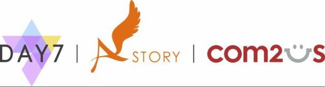 데이세븐, 에이스토리, 컴투스 CI (출처=게임동아)