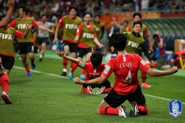 한국이 U-20 월드컵 4강에 올랐다. (대한축구협회 제공) © 뉴스1