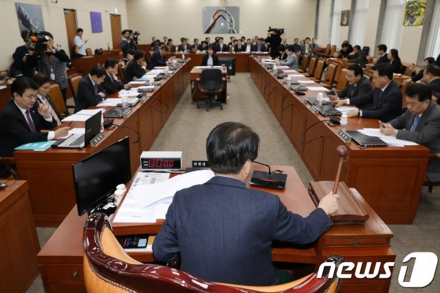 국회 과학기술정보방송통신위원회 전체회의 모습. © News1