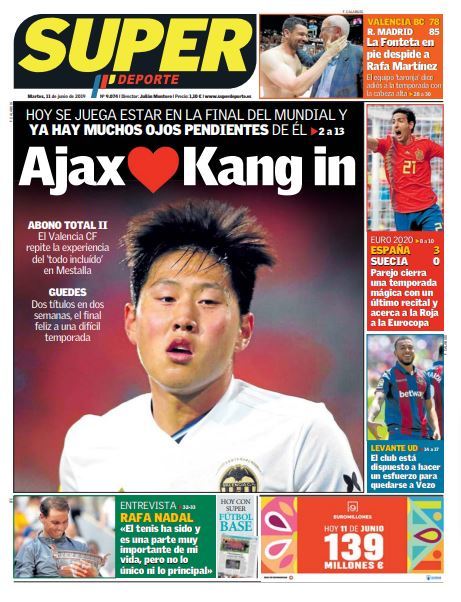 사진= ‘수페르 데포르테’ 공식 트위터