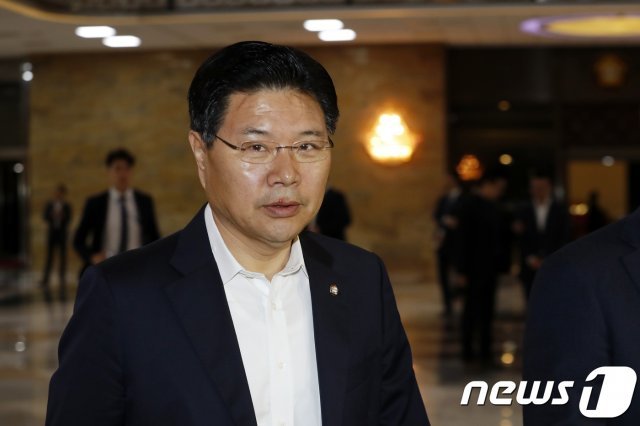 홍문종 자유한국당 의원. 2018.5.21/뉴스1 © News1