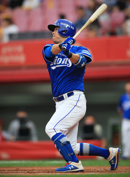 삼성 강민호. 사진제공｜스포츠코리아