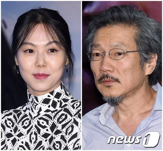 김민희(왼쪽)와 홍상수 감독 / 뉴스1 DB © News1star DB