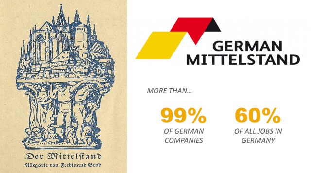 독일 경제를 떠받드는 힘, 미텔슈탄트. 독일은 중소 중견기업 비중이 99%를 웃돌며 일자리의 60%를 제공한다 <출처=SAP코리아>