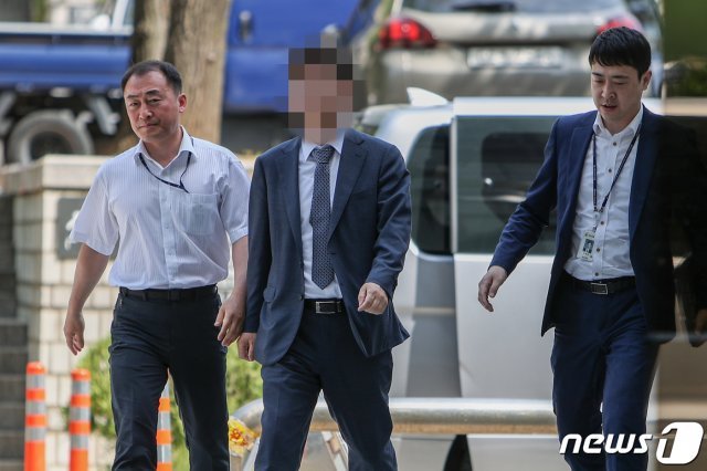 삼성바이오로직스 분식회계 의혹과 관련해 증거인멸 지시 혐의로 구속영장이 청구된 이 모 삼성전자 재경팀 부사장. 2019.6.4/뉴스1 © News1