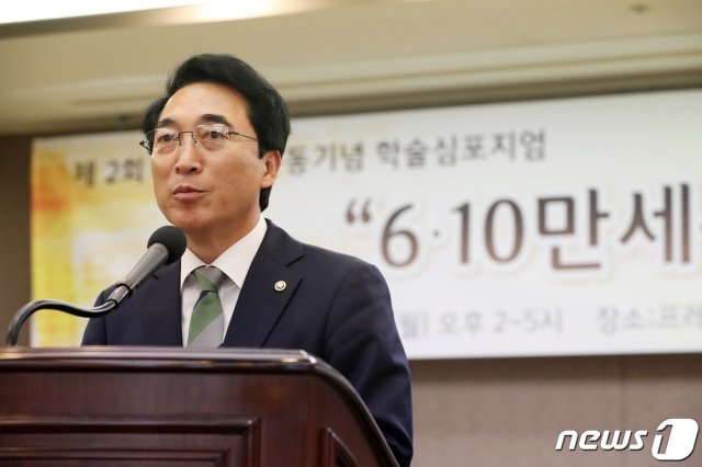 박수현 전 국회의장 비서실장. © News1