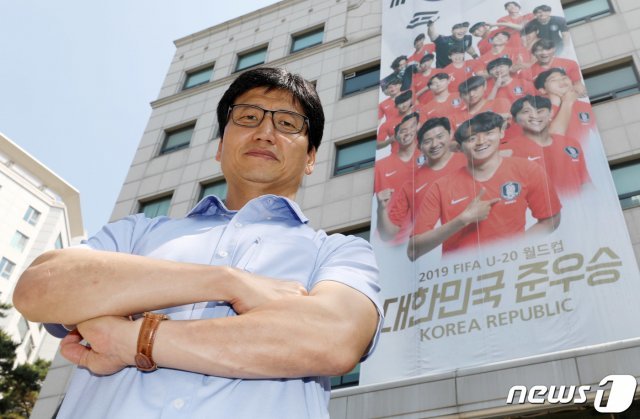 정정용 U-20축구대표팀 감독  2019.6.25/뉴스1 © News1