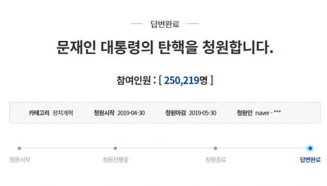 사진=청와대 국민청원 게시판
