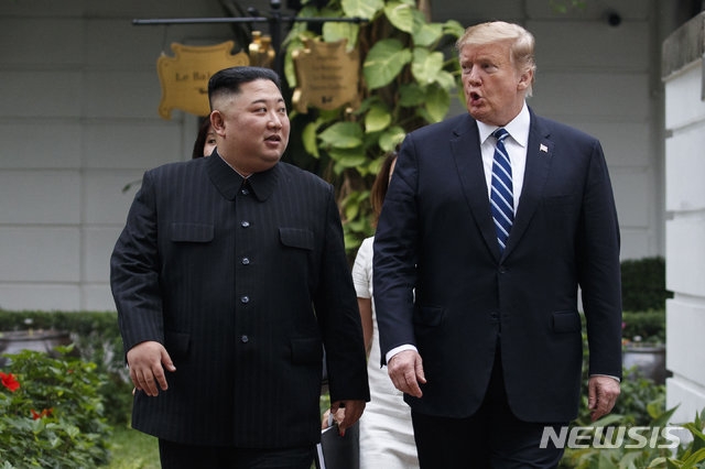 김정은 북한 국무위원장과 도널드 트럼프 미국 대통. 사진=뉴시스