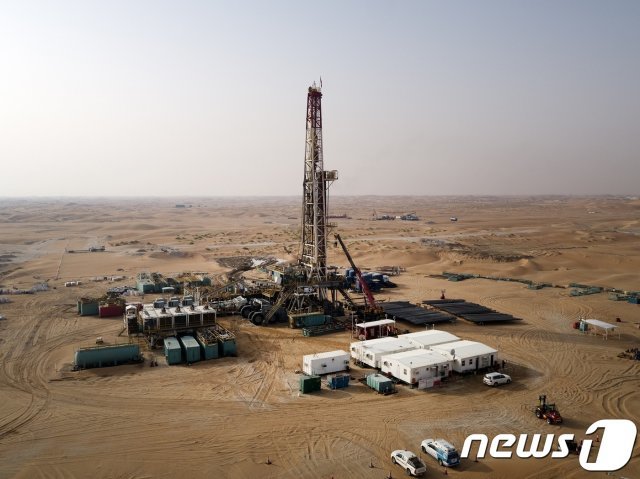 UAE 할리바 광구. (석유공사 제공) © 뉴스1