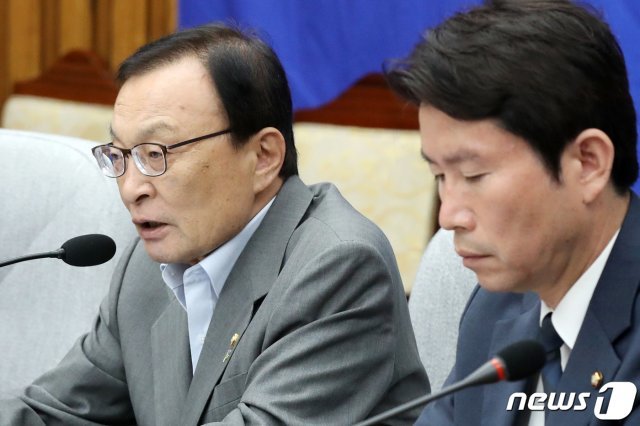 이해찬 더불어민주당 대표. 뉴스1 © News1