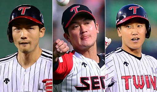 LG 김용의-윤진호-구본혁(왼쪽부터). 스포츠동아DB