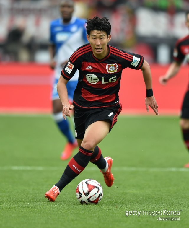 레버쿠젠 시절 손흥민. 사진=게티이미지코리아