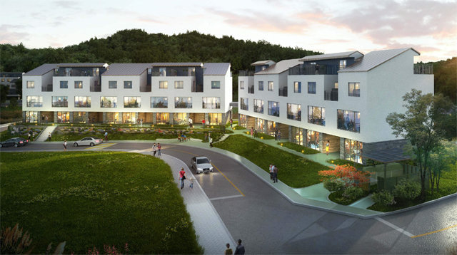 GS건설이 경기 고양시 삼송지구에서 분양한 블록형 단독주택 ‘삼송자이더빌리지’는 평균 경쟁률 12.7 대 1을 기록하는 등 분양가 전매 제한이 적용되었음에도 비교적 높은 경쟁률을 보였다. GS건설 제공