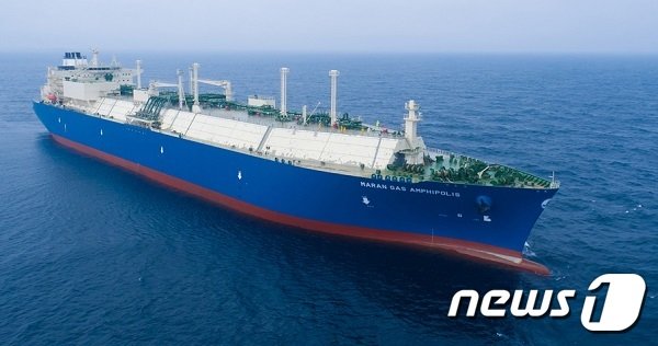 대우조선해양 LNG 운반선(대우조선해양 제공)© 뉴스1