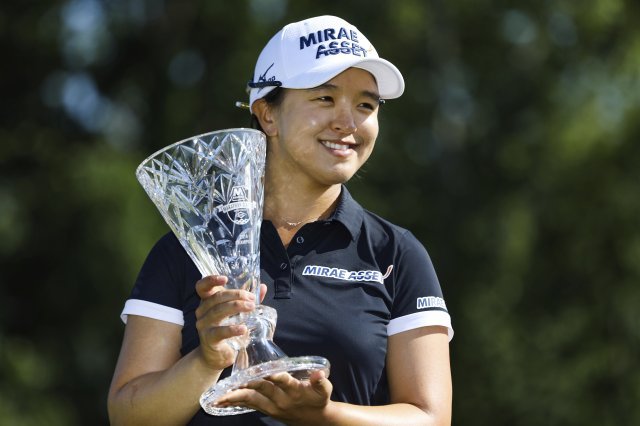 LPGA투어 2019 마라톤클래식에서 정상에 오른 김세영. AP 뉴시스