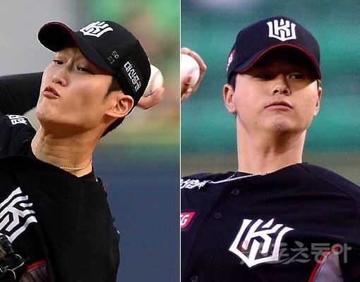 KT 배제성(왼쪽)-김민. 스포츠동아DB