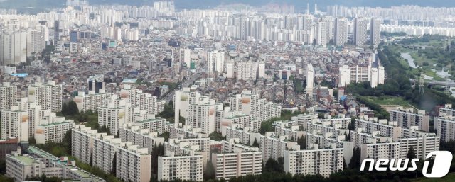 서울 아파트 전경.© News1