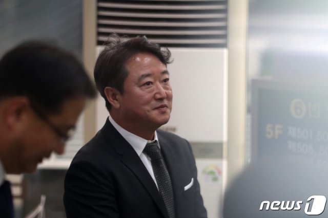 이웅열 전 코오롱그룹 회장 2019.5.16/뉴스1 © News1