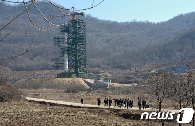 북한이 평안북도 동창리에 있는 미사일 발사장.(뉴스1 DB) 2018.7.25/뉴스1