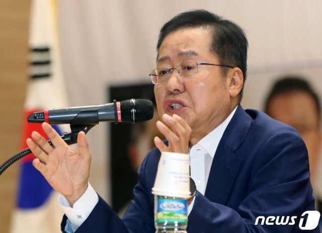 홍준표 자유한국당 전 대표/뉴스1 © News1