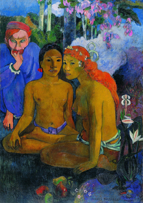 폴 고갱, ‘야만인 이야기’, 1902년.