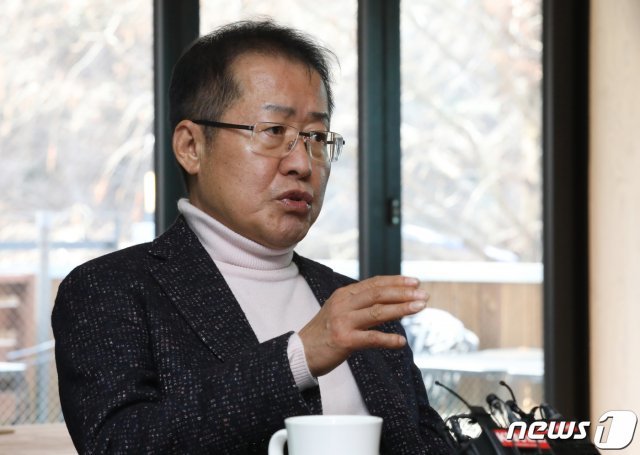 홍준표 전 자유한국당 대표. 2019.2.8/뉴스1 © News1