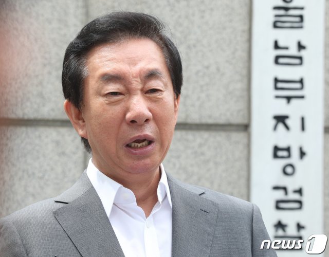 딸의 채용 청탁 의혹으로 재판에 넘겨진 김성태 자유한국당 의원. /뉴스1 DB © News1