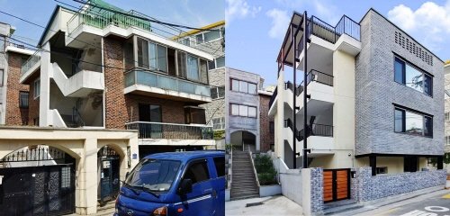 서울 쌍문동주택 그린리모델링 전후 비교 사진.