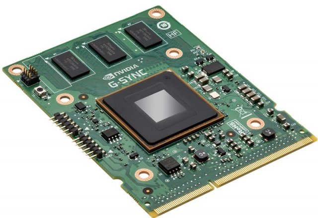 엔비디아 지싱크 모니터에는 전용 칩이 탑재된다. (이미지=IT동아)