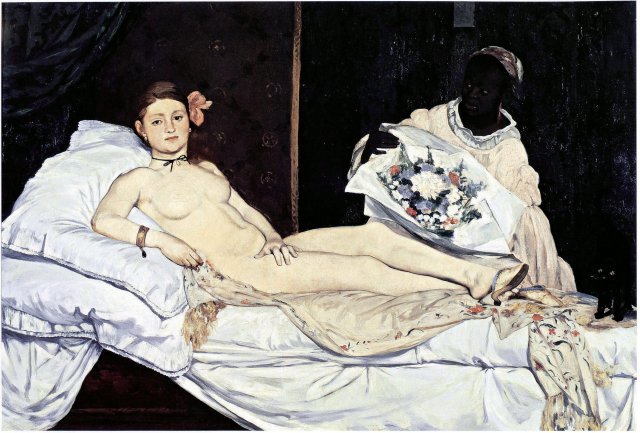 에두아르 마네의 ‘올랭피아’ (1863)